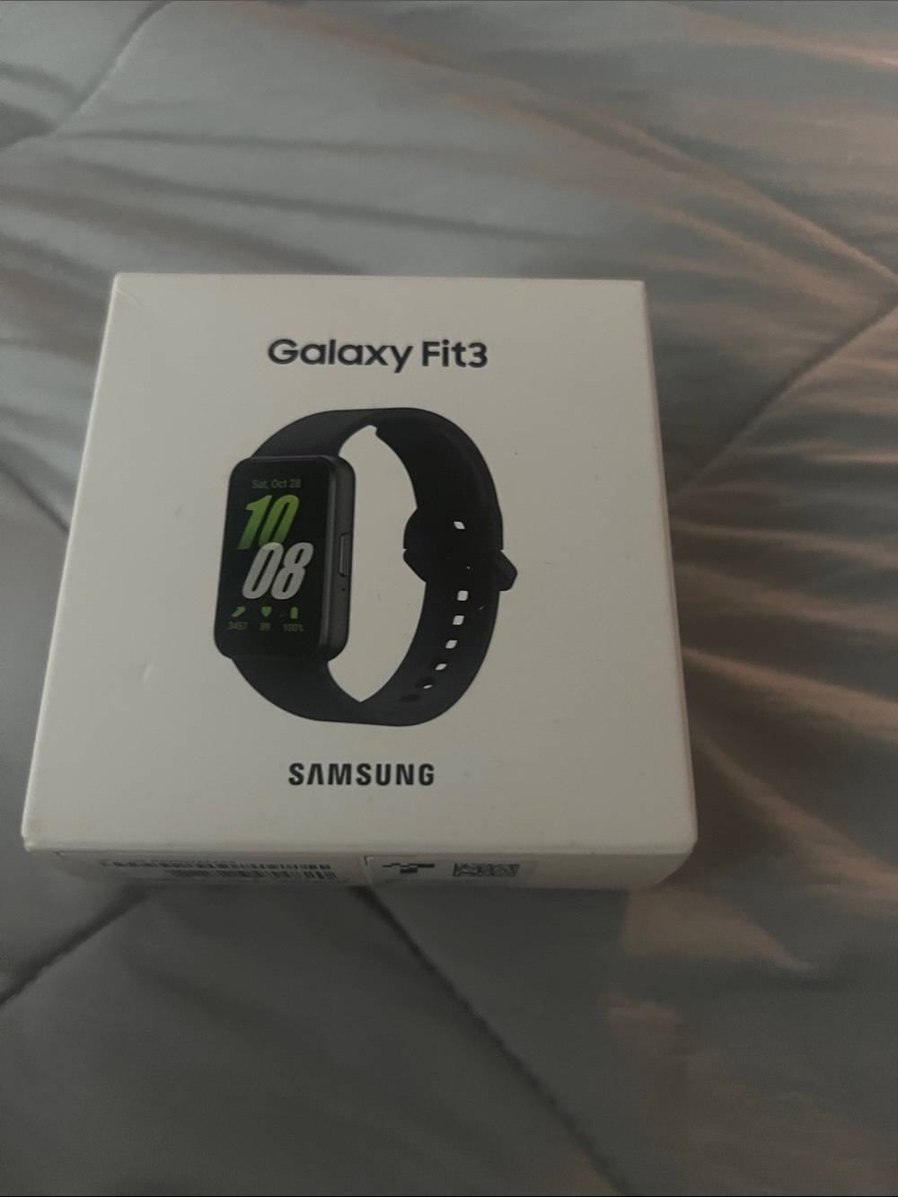 Samsung Galaxy Fit3 Fitness Tracker — Black